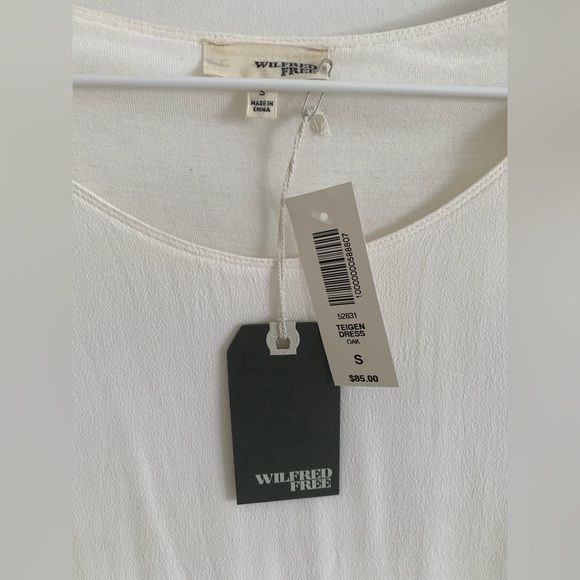 ARITZIA WILFRED FREE TEIGEN T SHIRT DRESS OAK S - Picture 7 of 7